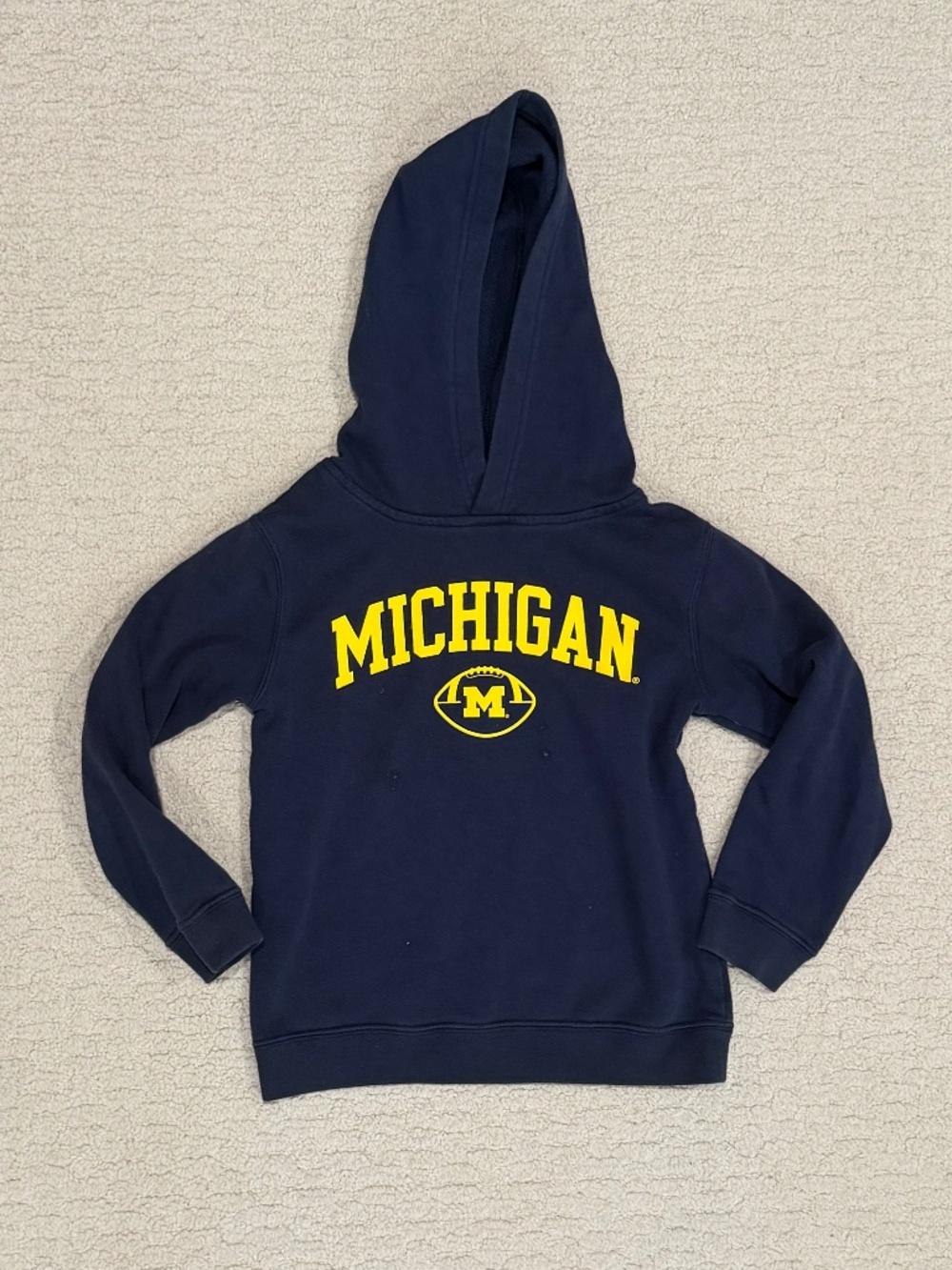 Kids M Den University Of Michigan Hoodie Size Medium 5/6